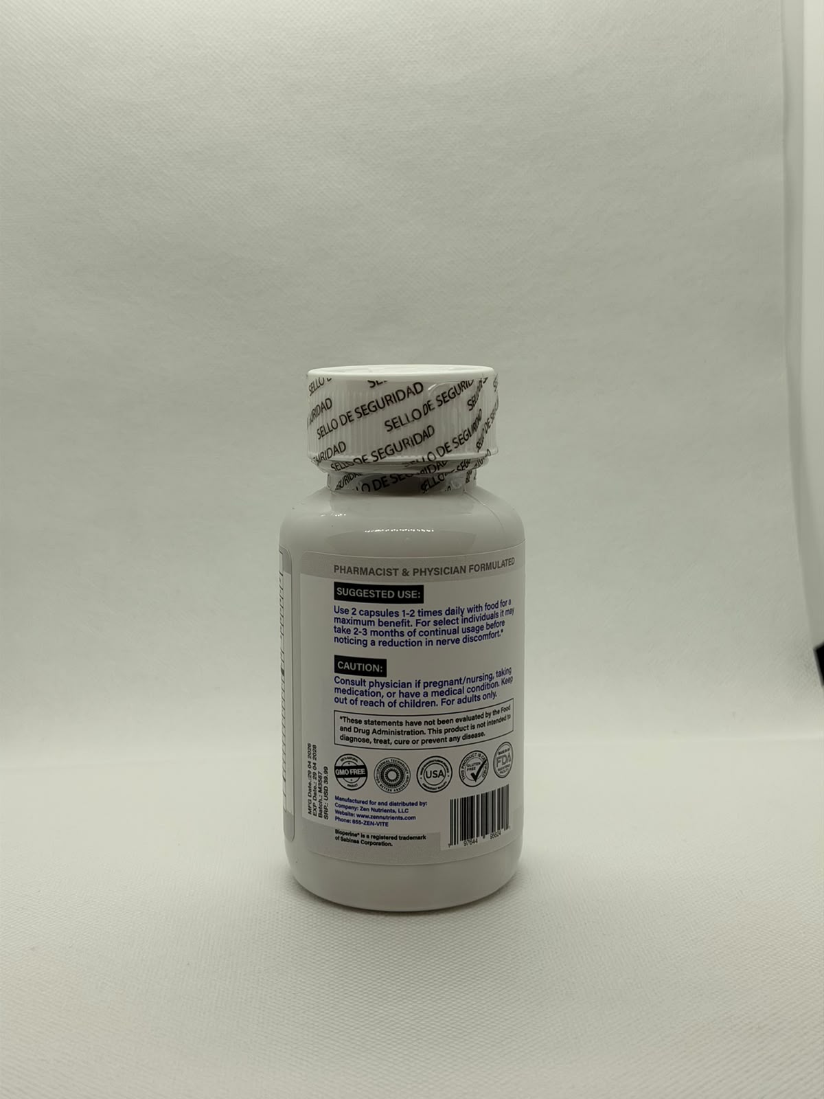 NeuraZenx Nerve Support – Alpha Lipoic Acid 600
